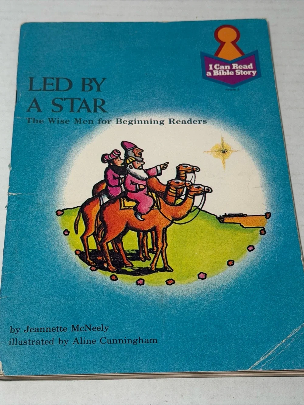 Led By A Star: The Wise Men - Jeannette McNeely - 1977 I Can Read a Bible Story